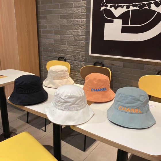 Classic Brand Logo Print Bucket Hat - Outdoor Foldable Sun Hat for Beach & Sun Protection