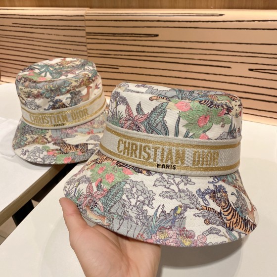 Classic Brand Logo Print Bucket Hat - Outdoor Foldable Sun Hat for Beach & Sun Protection