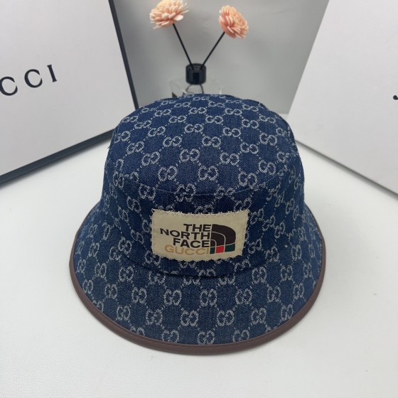 Classic Brand Logo Print Bucket Hat - Outdoor Foldable Sun Hat for Beach & Sun Protection