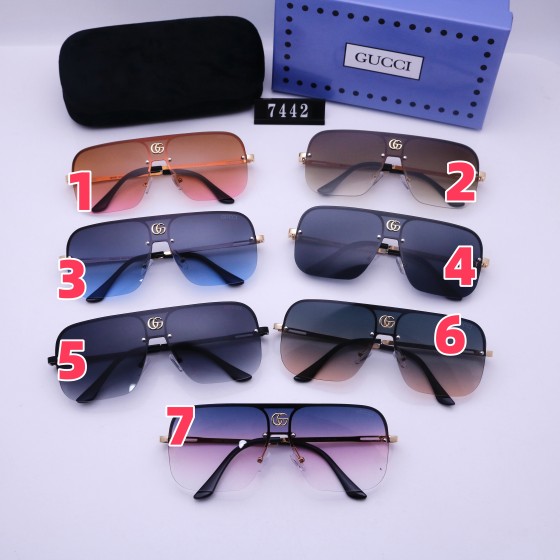 Men's and Women's Sunglasses - Fashionable High-UV Protect Beach Sunglasses - Vintage Fishing Glasses
