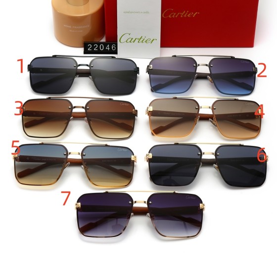 Men's and Women's Sunglasses - Fashionable High-UV Protect Beach Sunglasses - Vintage Fishing Glasses