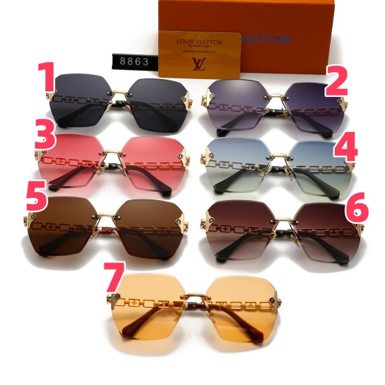 Men's and Women's Sunglasses - Fashionable High-UV Protect Beach Sunglasses - Vintage Fishing Glasses